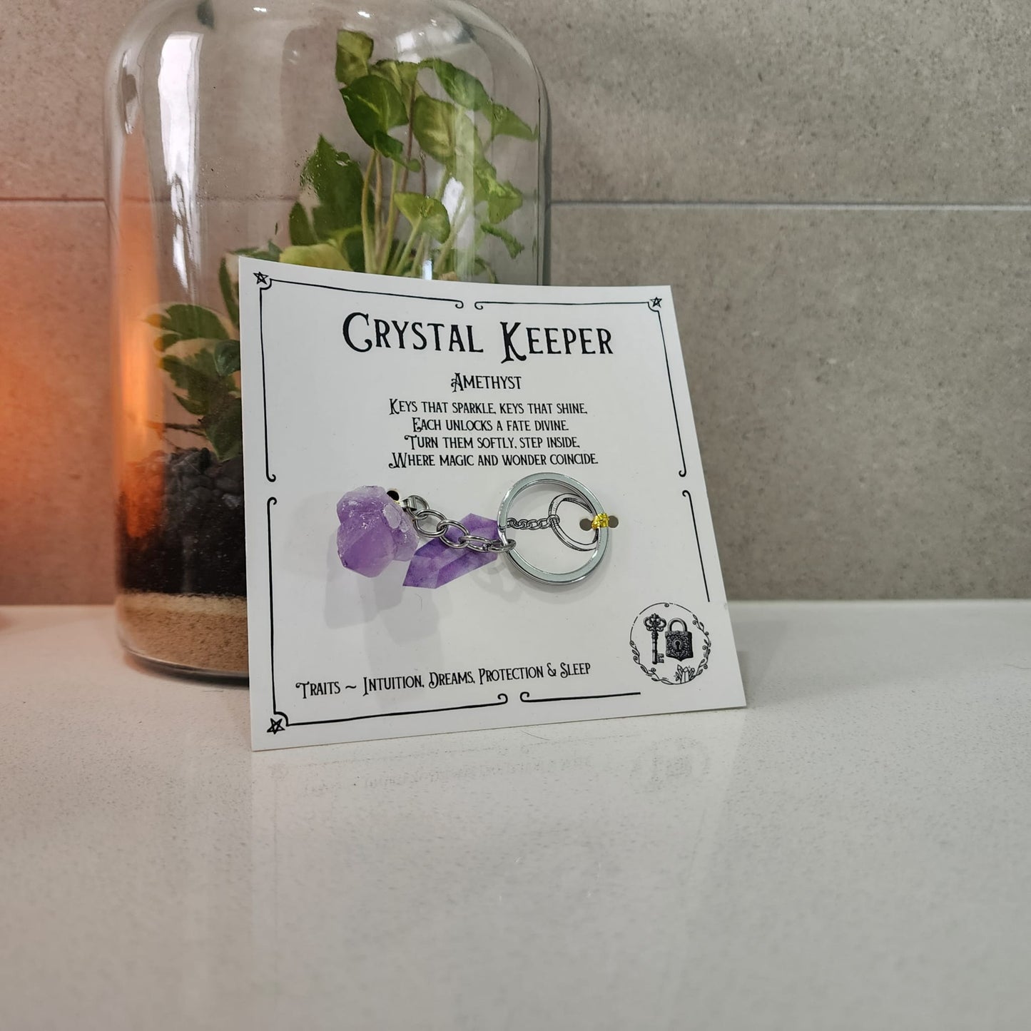 Crystal Keeper Keychains