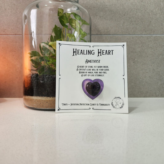 Healing Heart Crystal – Hand-Carved Hearts