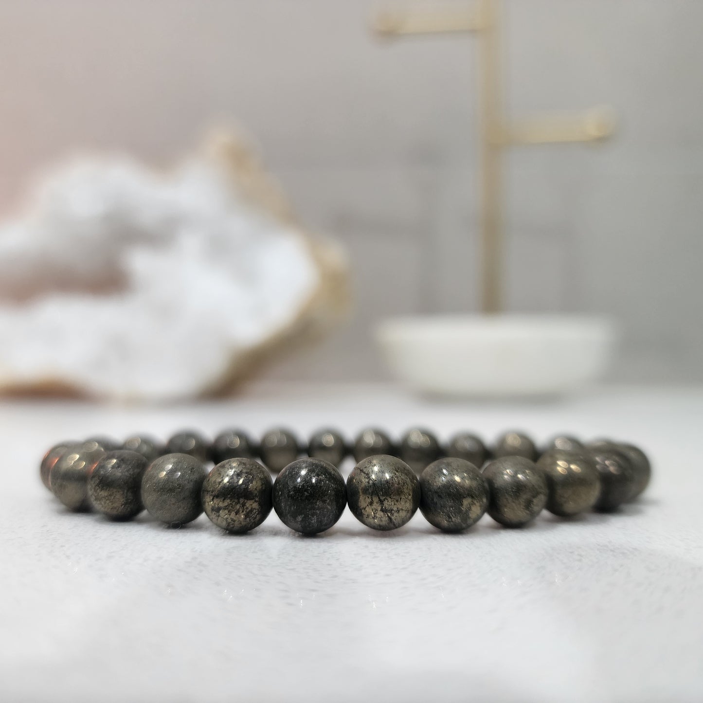 Pyrite Nugget Bracelet