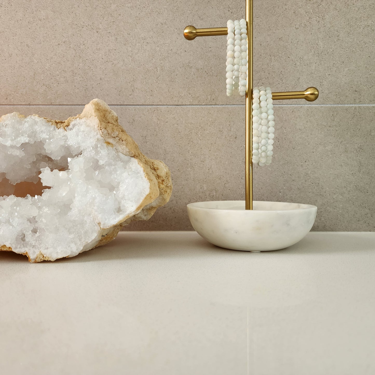 Moonstone Round Bracelet