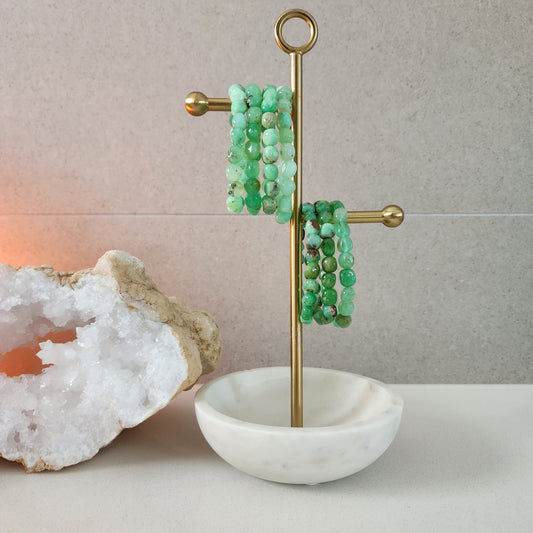 Chrysoprase Nugget Bracelet