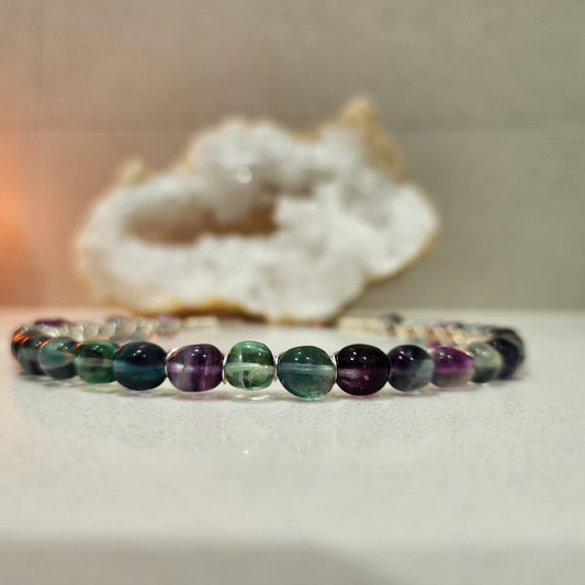 Fluorite Nugget Headband