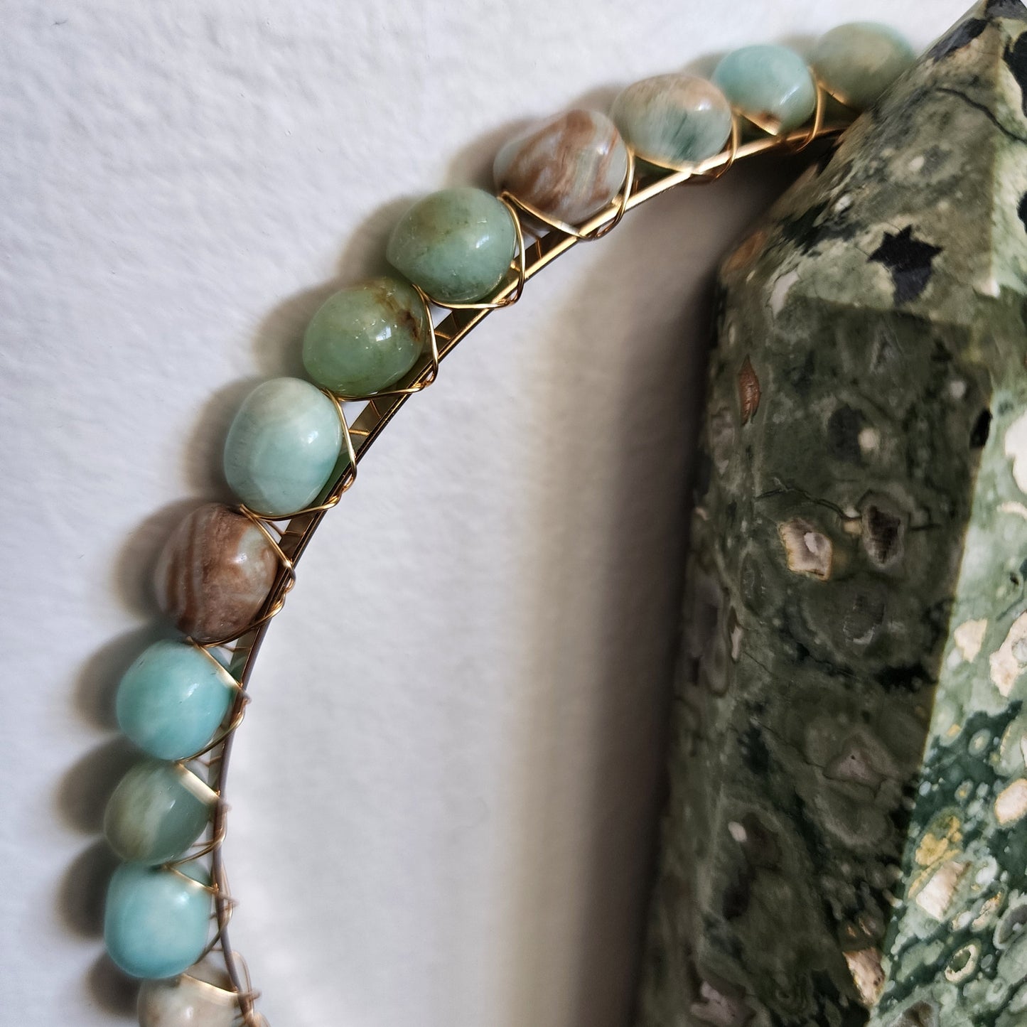 Amazonite Headband