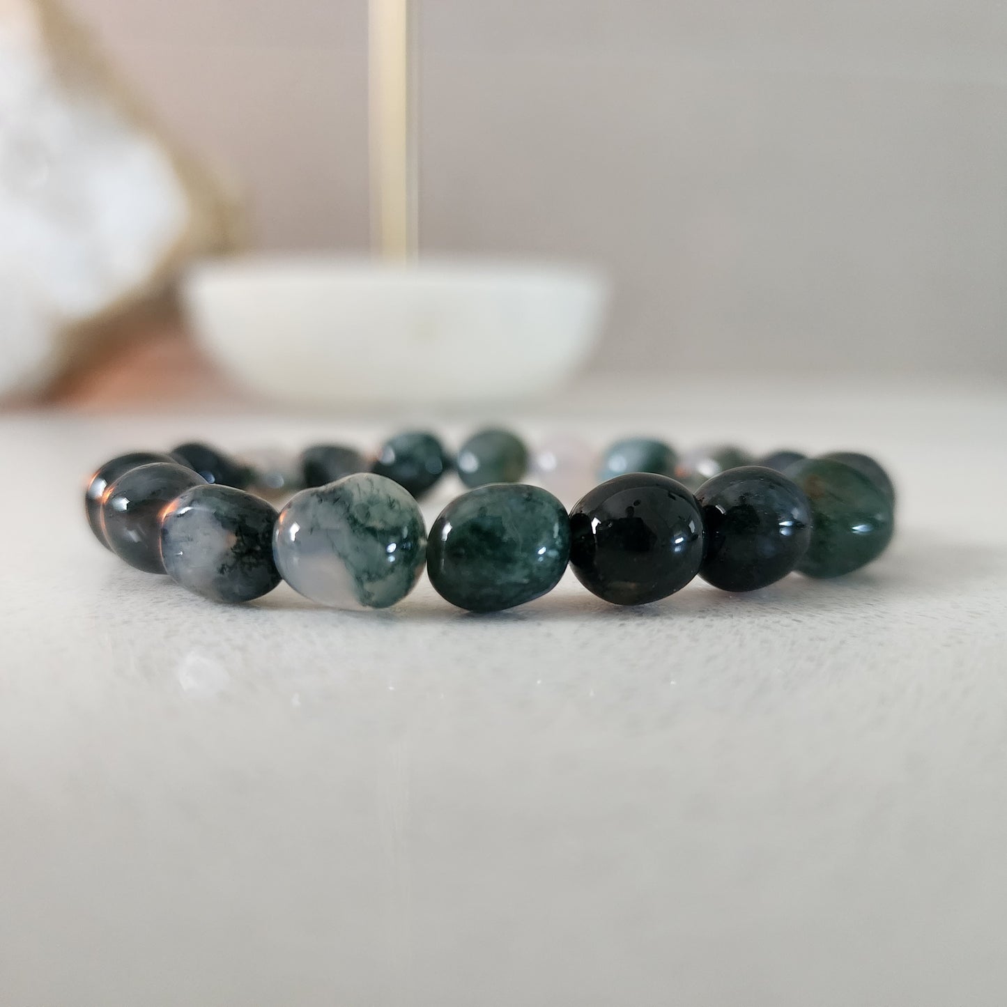 Moss Agate Bracelet