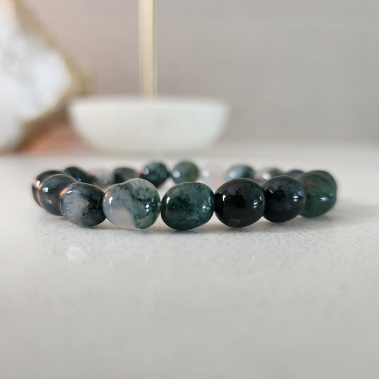 Moss Agate Bracelet