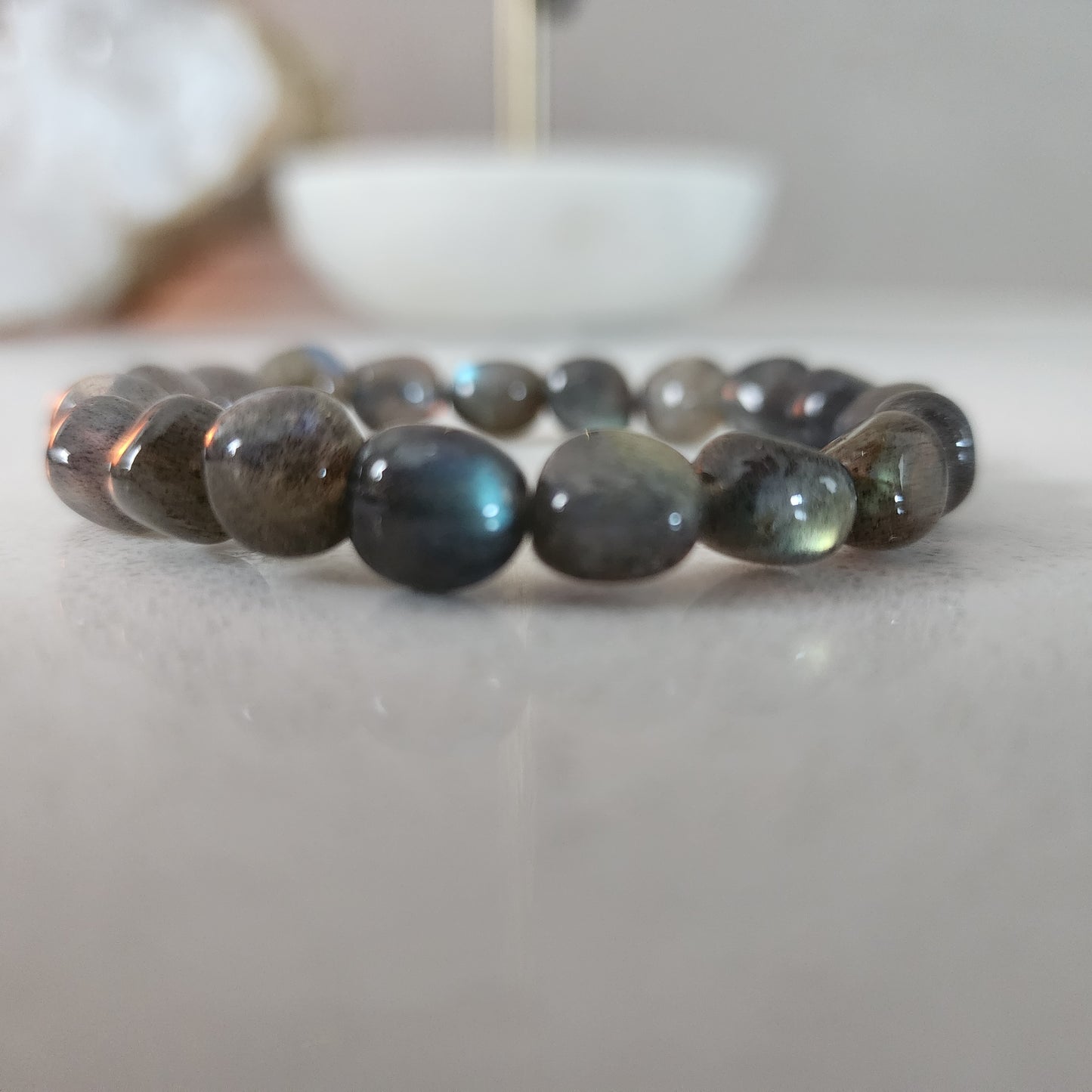 Labradorite Nugget Bracelet