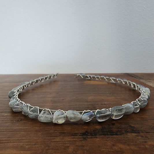 Labradorite Pebbles Headband