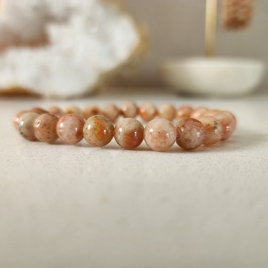 Sunstone Round Bracelet (Large)
