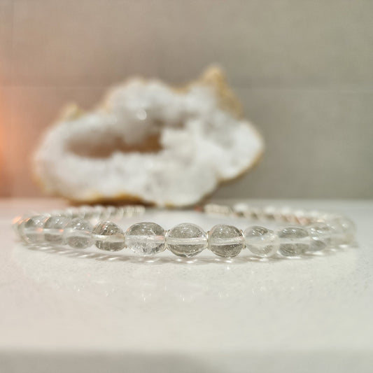 Clear Quartz Nugget Headband