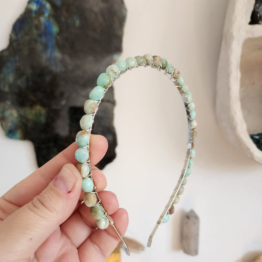 Amazonite Headband