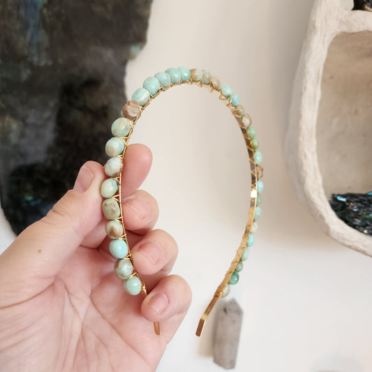 Amazonite Headband