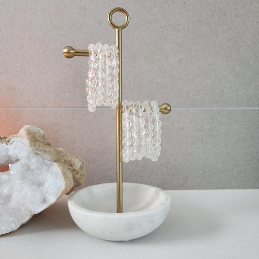 Clear Quartz Small Nugget Bracelet