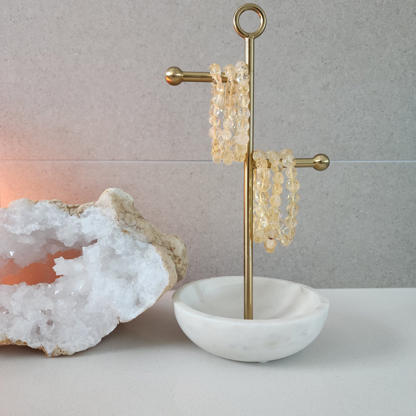 Citrine Nugget Bracelet