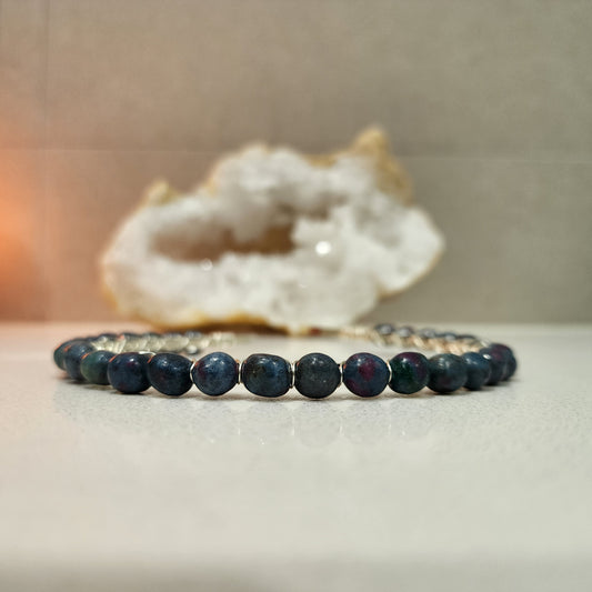 Ruby Kyanite Nugget Headband