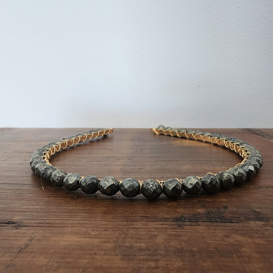 Pyrite Headband