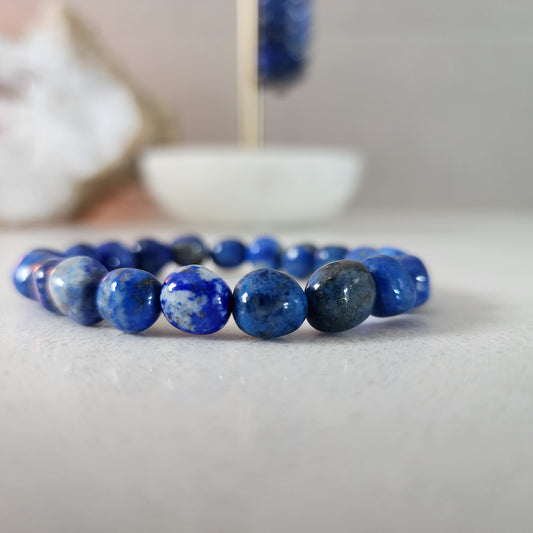 Lapis Lazuli Nugget Bracelet