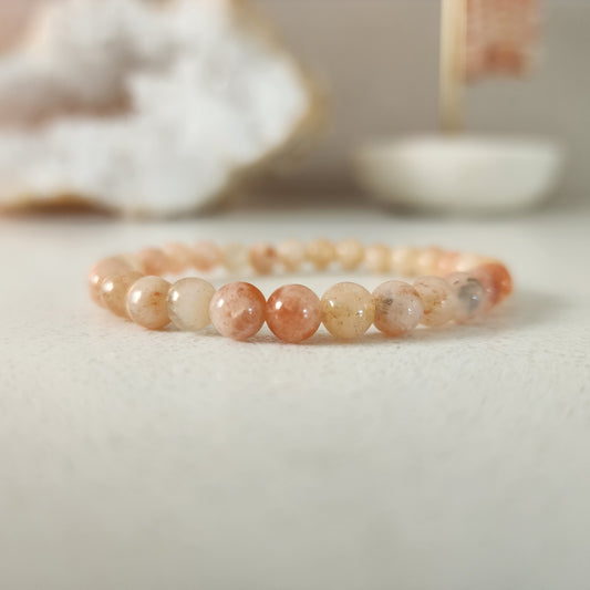 Sunstone Round Bracelet (Small)