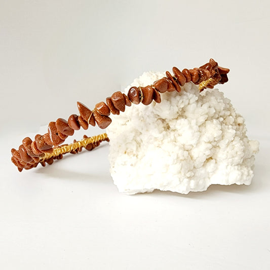 Goldstone Chip Headband