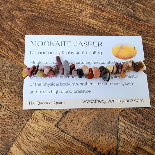 Mookaite Chip Bracelet