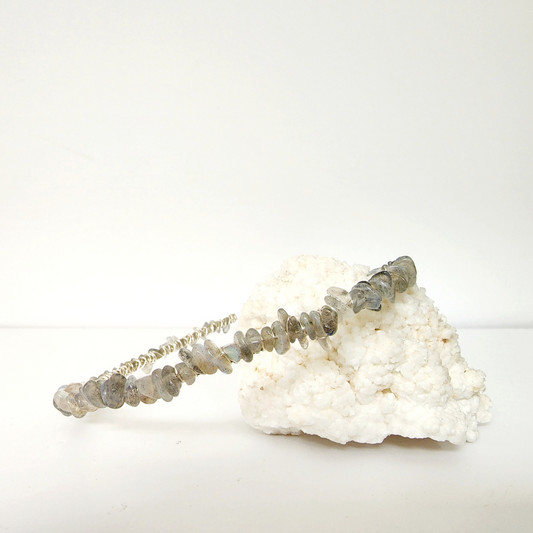 Labradorite Chip Headband