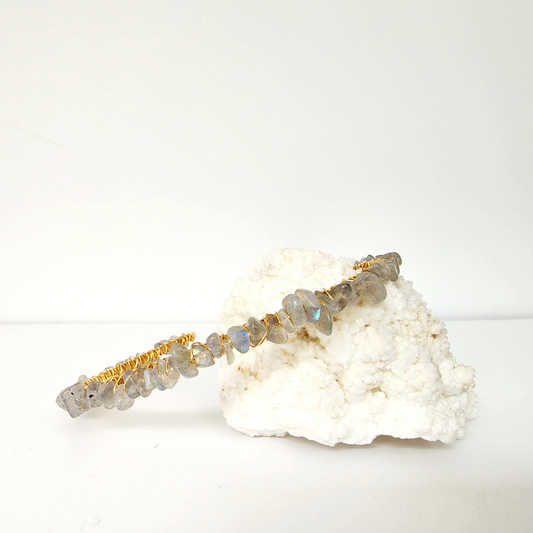 Labradorite Chip Headband
